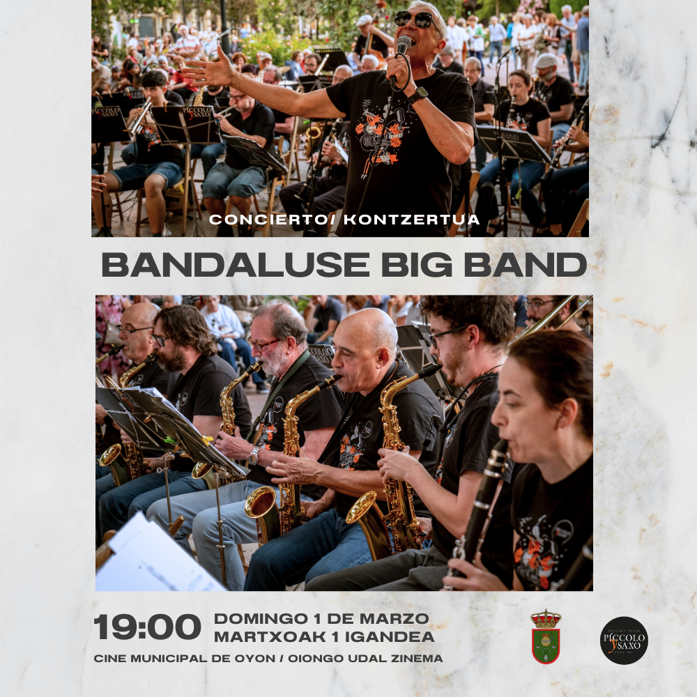 BANDALUSE BIG BAND OYON (42 x 42 cm)