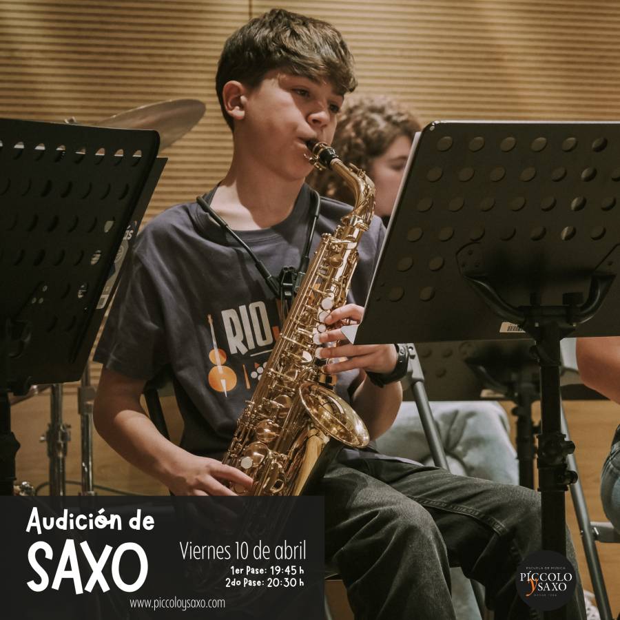 Audición de SAXO Cuadrado